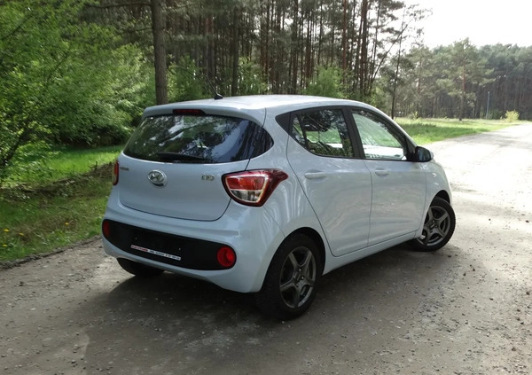 Hyundai i10 cena 38900 przebieg: 81163, rok produkcji 2018 z Zduny małe 79